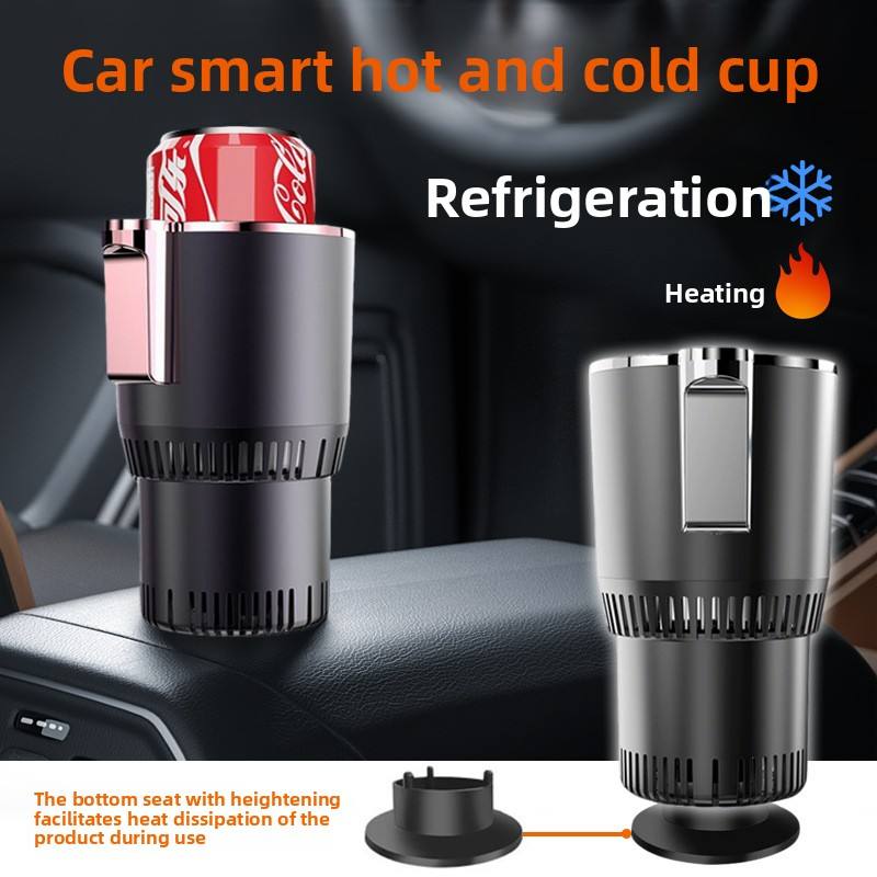 2025 Customized 2-in-1 Smart Cup Holder - Car Office Heating Cooling Tumbler | Yiwu Zhuoyan E-commer